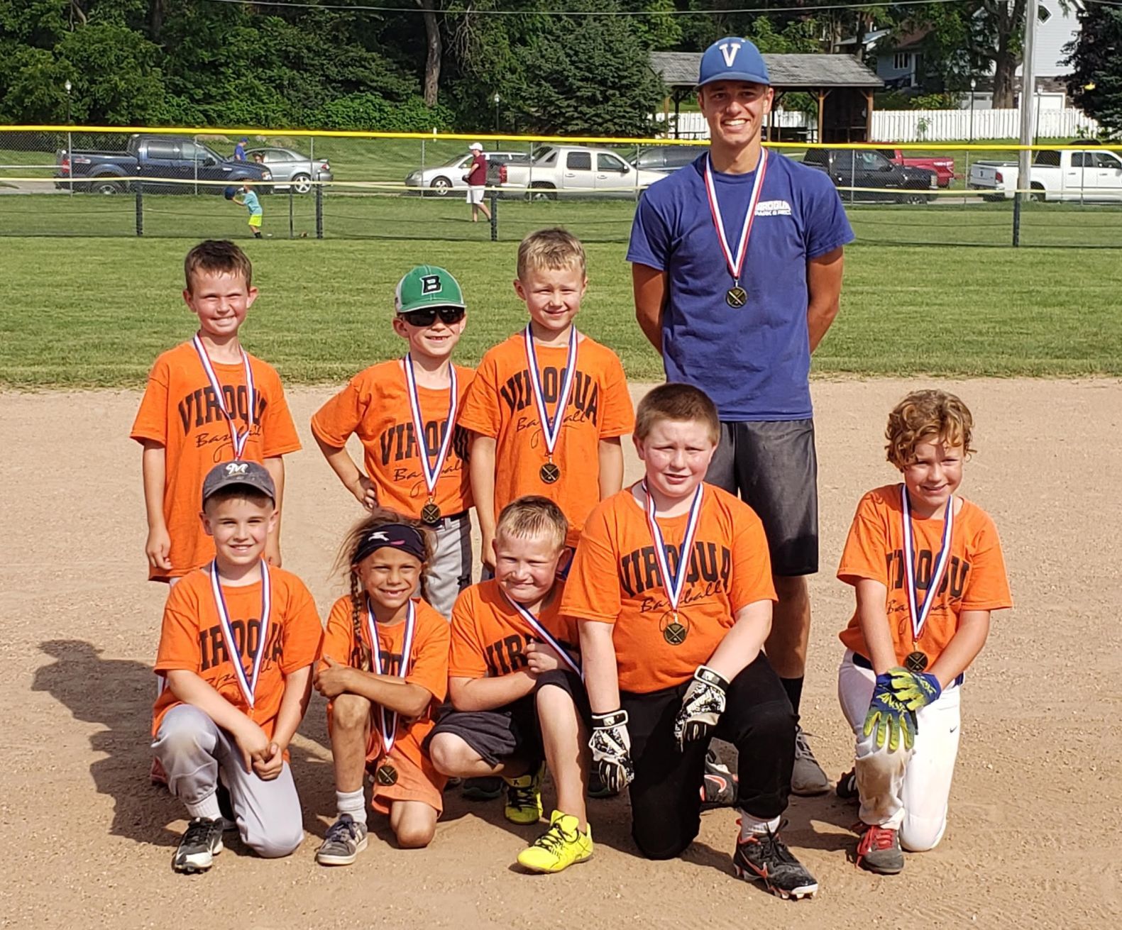 Midget League first-place team
